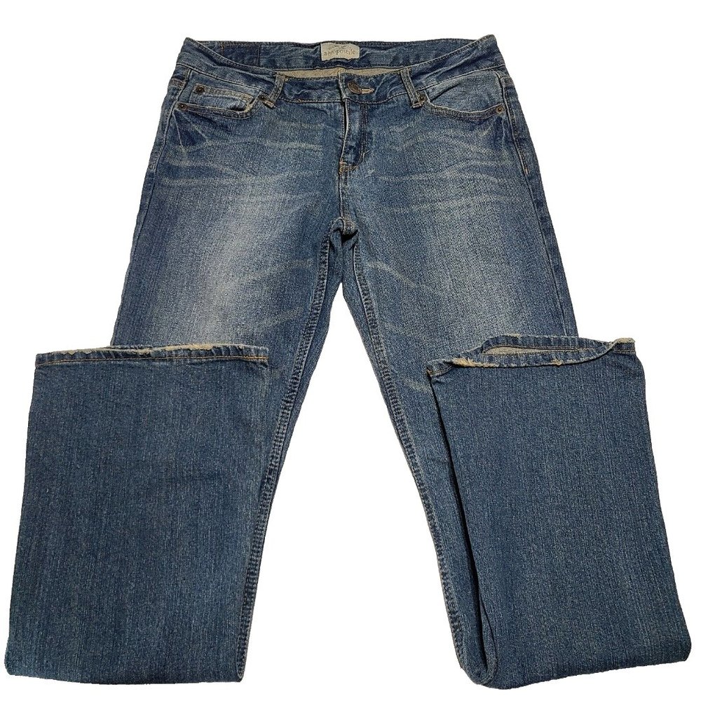 Aeropostale Haley Flare Woman's Blue Jeans Size 7/8 Reg